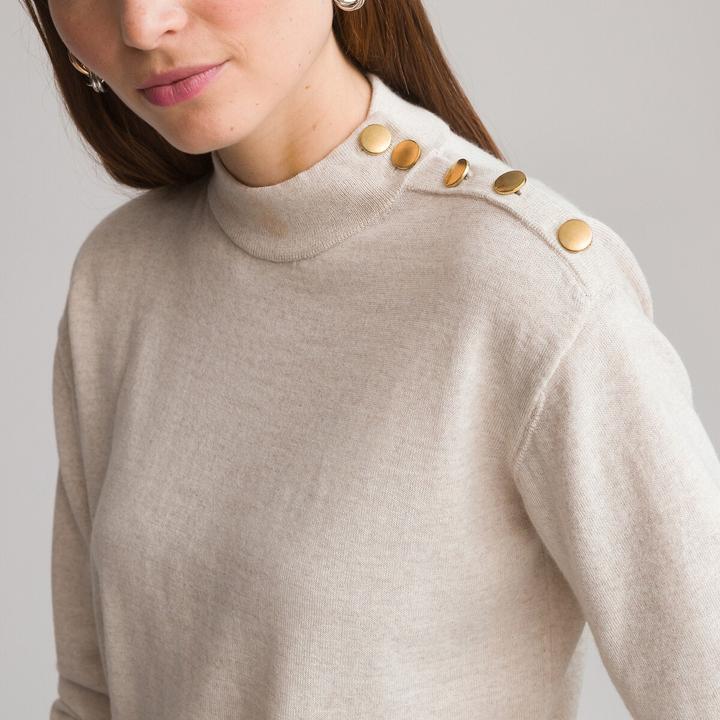 Immagine prodotto Anne Weyburn Maglia a maglia fine con collo alto (36, 38)