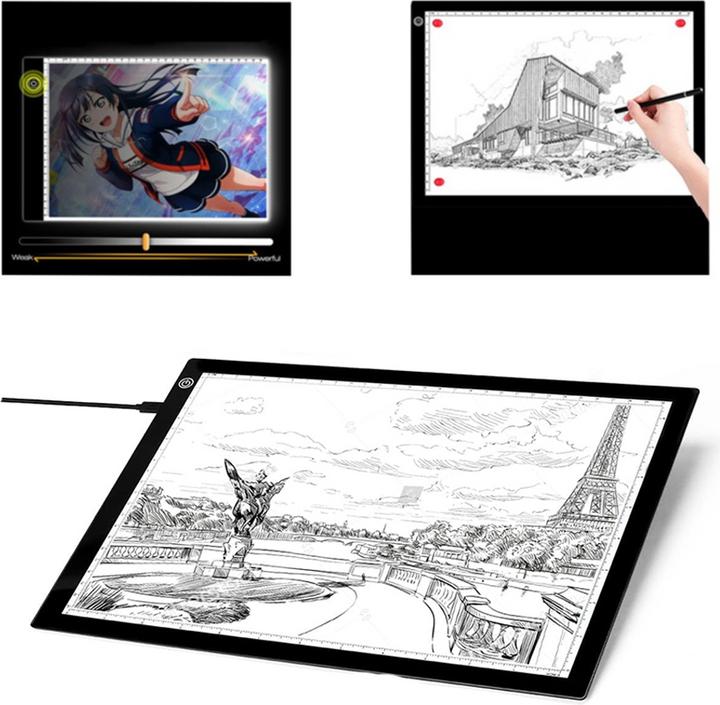 Actual product image I Am Creative LED drawing board (46 x 34 cm)