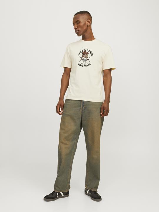 Image du produit Jack & Jones Jorseven Skull Tee Ss Crew Neck Sn (XS)
