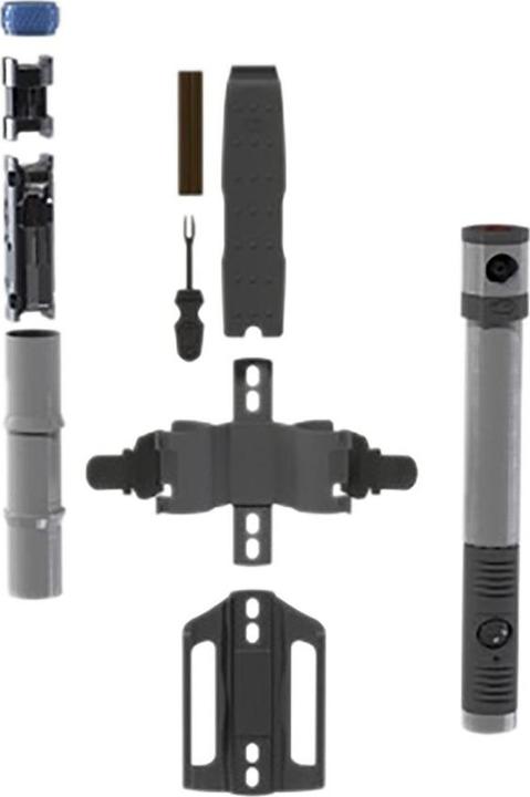 Actual product image Crankbrothers S.O.S. TS18 Stash utility strap + multitool, black