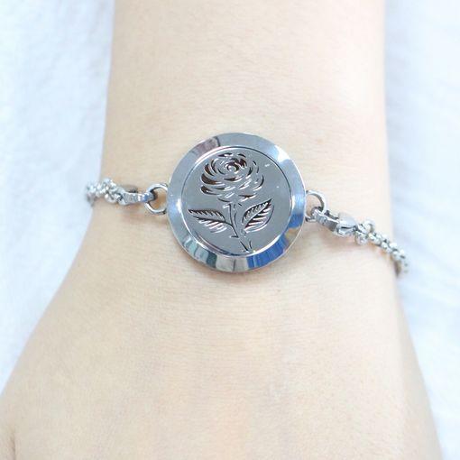 Produktbild Zen Arôme Duft-Schmuck Armband No.20 Diffusor für Ätherisches Öl, Parfum - Edelstahl (Metall, Edelstahl)