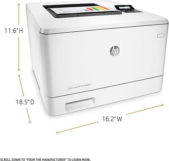 Produktbild HP M452dn Color LaserJet Pro (Laser, Farbe)
