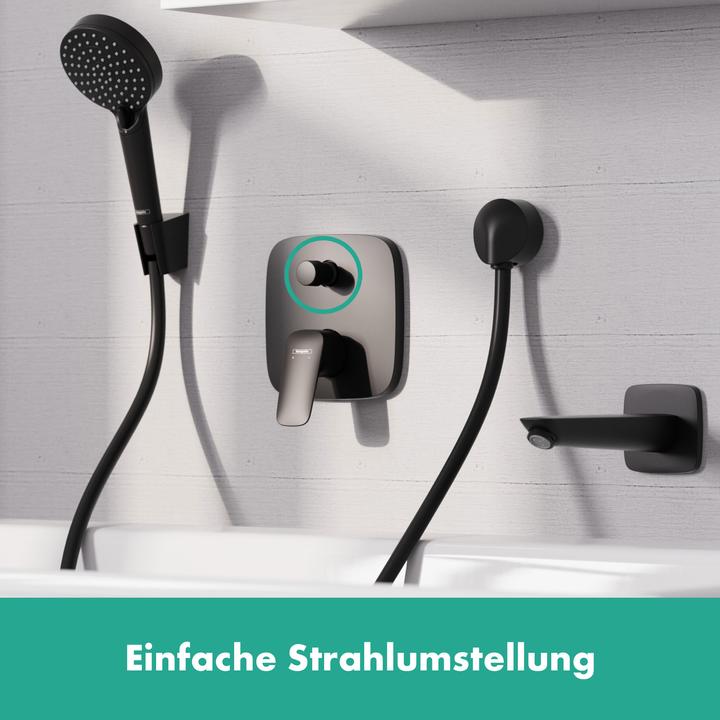 Produktbild hansgrohe Logis Wannenmischer, Unterputz, für iBox universal, 2 Verbraucher, mit Sicherungskombinat