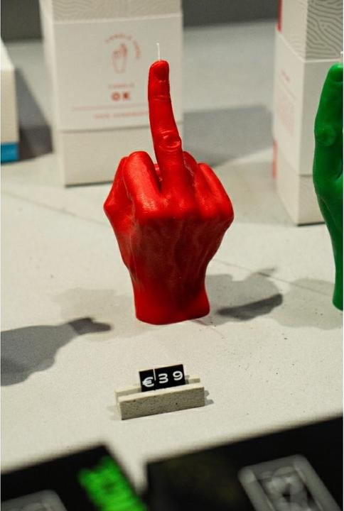 Image du produit Candle Hand Va te faire foutre (1 pcs)