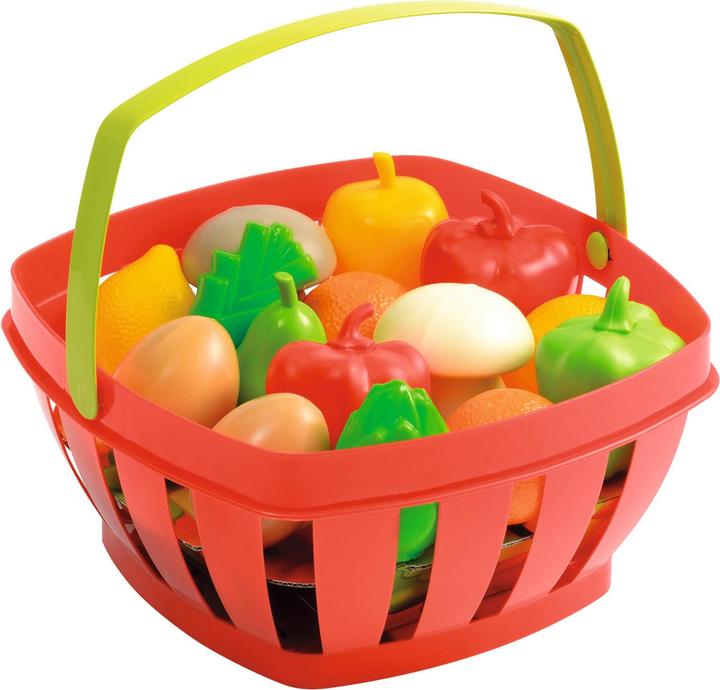 Actual product image Ecoiffier Fruit and vegetables in Chef basket