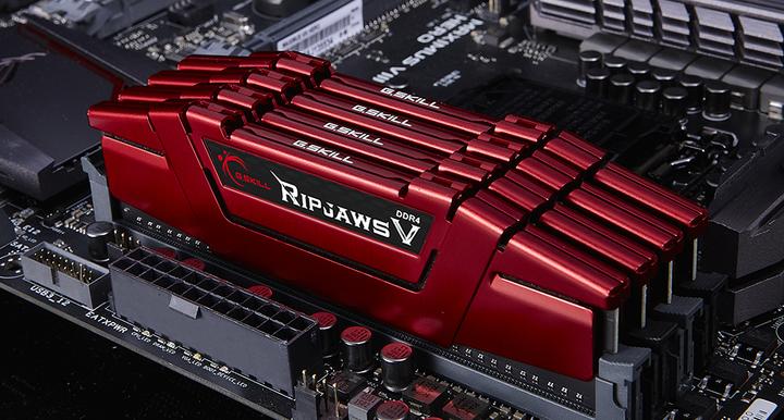 Produktbild G.Skill Ripjaws V (4 x 16GB, 2133 MHz, DDR4-RAM, DIMM)