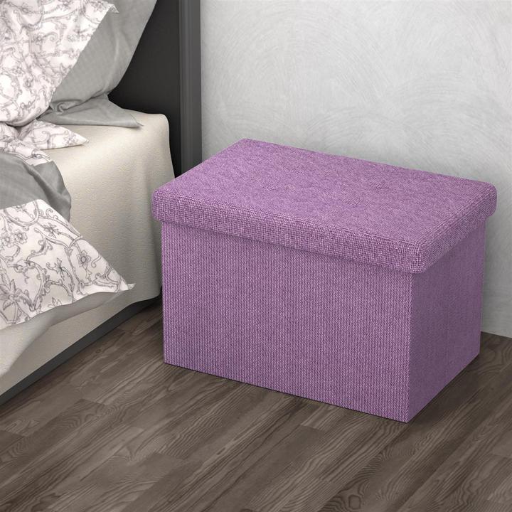 Produktbild Intirilife Sitzbank 49x30x30 cm LOTUS ROSA (49.30 cm)