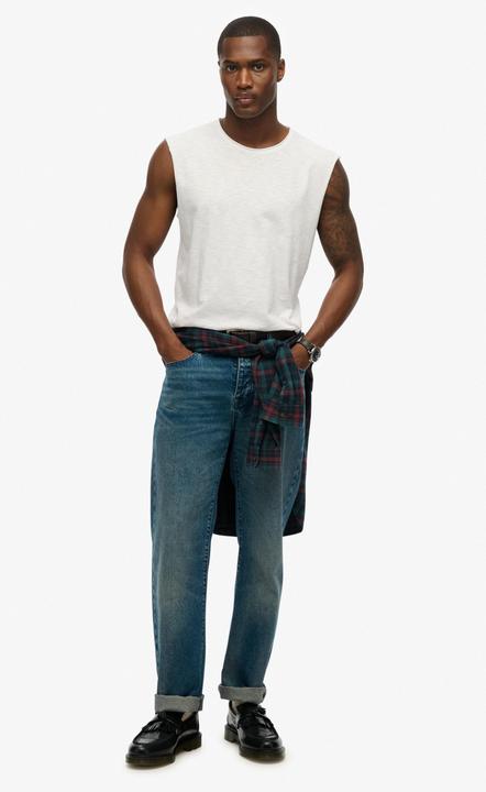 Actual product image Superdry Raw Edge Slub Tank (M)
