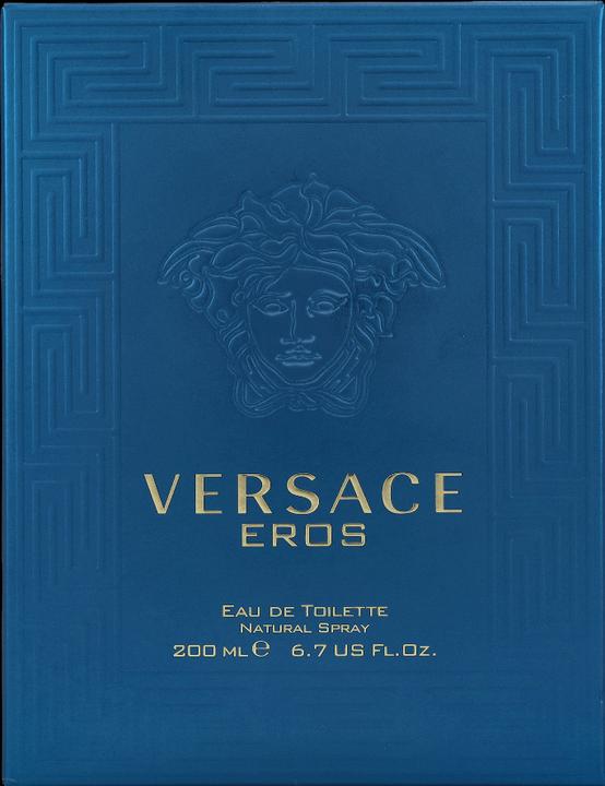 Actual product image Versace Eros (Eau de toilette, 200 ml)