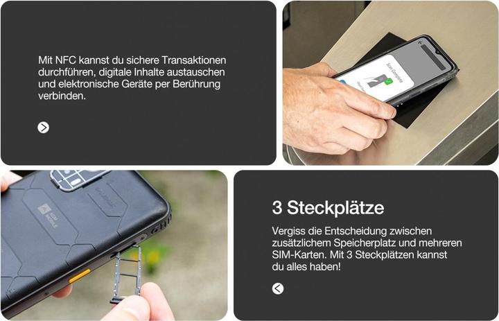 Image du produit Bea-Fon H Max (128 Go, Noir, 6.56", Double SIM, 13 Mpx, 4G)
