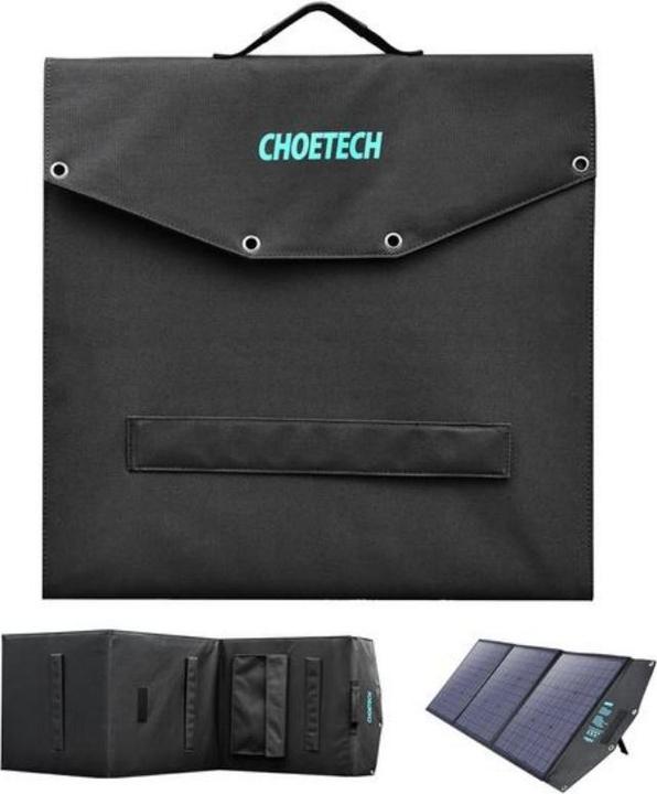 Actual product image Choetech Solar panel (120 W, 4.84 kg)