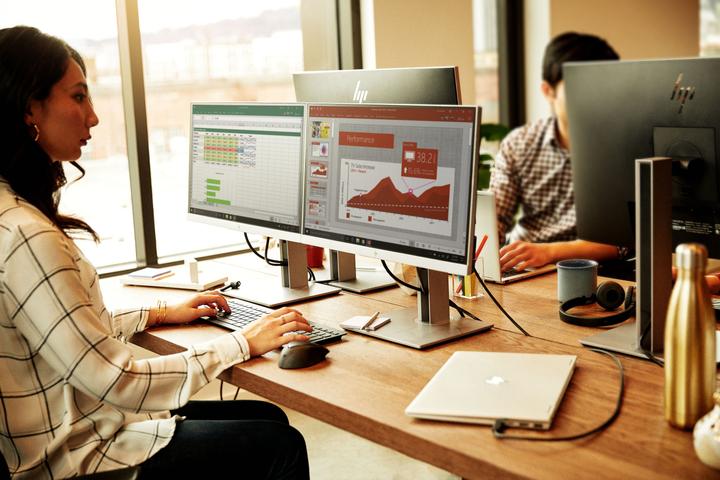 Actual product image HP Elite E223d (1920 x 1080 pixels, 21.50")