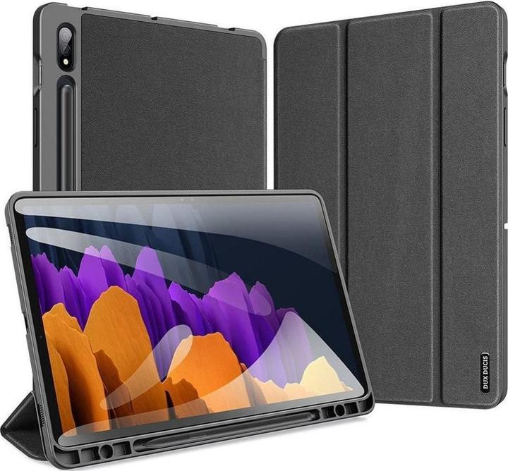 Dux Ducis Case Domo Samsung T870 / T875 Tab S7 11 / X700 / X706 Tab S8 black (Galaxy Tab S8, Galaxy Tab S7)