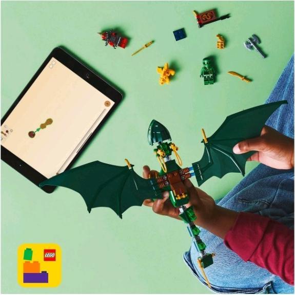 Image du produit LEGO Lloyds grüner Walddrache (71829, LEGO Ninjago)