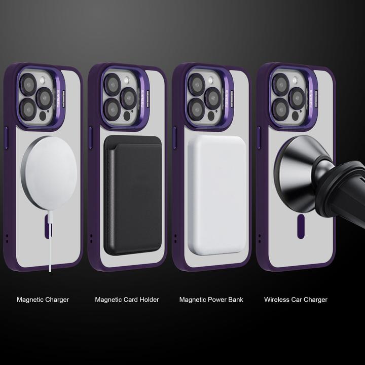 Actual product image Cadorabo Case for iPhone 13 PRO MAX compatible with Magsafe incl. camera lens protection (Apple iPhone 13 Pro Max)