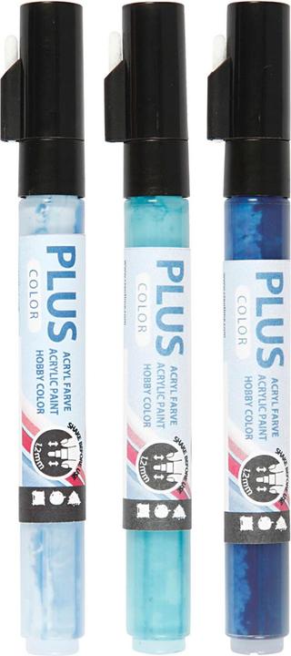 Actual product image Creativ Company Acrylic marker (Blue, Light blue, Aqua blue, 2 mm, 3 x)