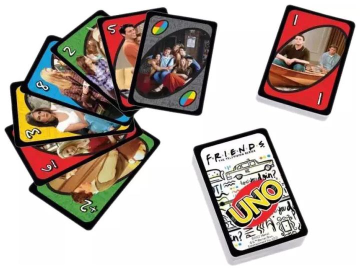 Actual product image Mattel Game UNO Friends (English)