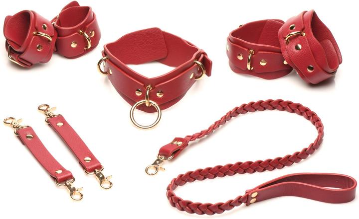 Actual product image Bedroom Bliss XR Brands - Lover's Restraints Set - Red