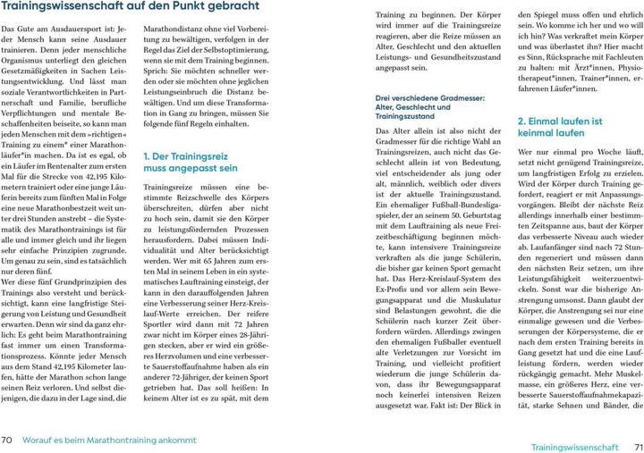 Produktbild Runner's World: Marathon kann Jede*r (Deutsch, Sonja Von Opel, Martin Grüning, 2022)
