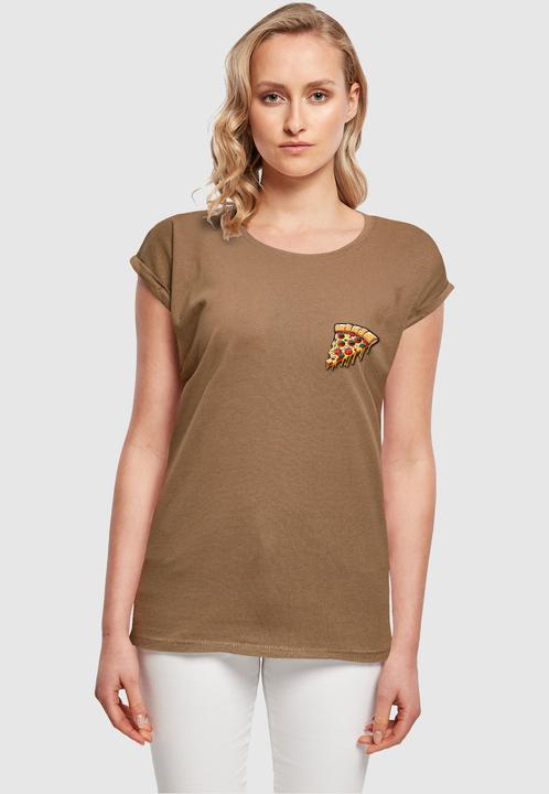 Image du produit Merchcode Tee-shirt femme Pizza Comic à l'épaule étendue - 116357 (S)