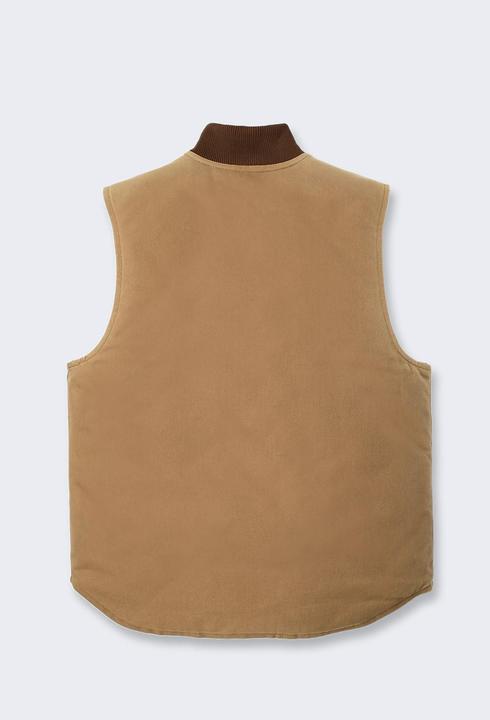 Actual product image Carhartt Relaxed Fit Firm Duck Bodywarmer Bruin - maat S (S)