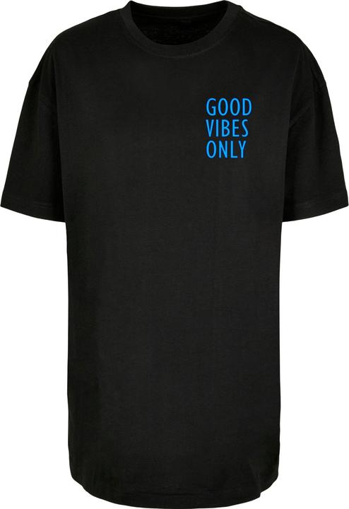 Actual product image Merchcode Ladies Good Vibes Only Oversized Boyfriend Tee - 119541 (XL)