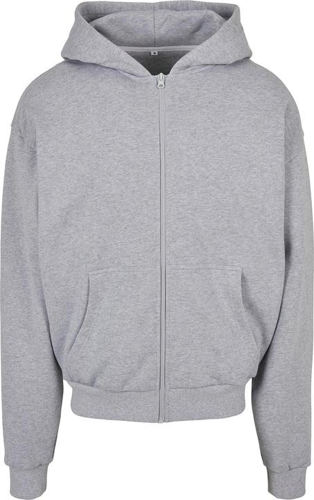 Build Your Brand Hoodie mit durchgehendem Reissverschluss UltraSchwer