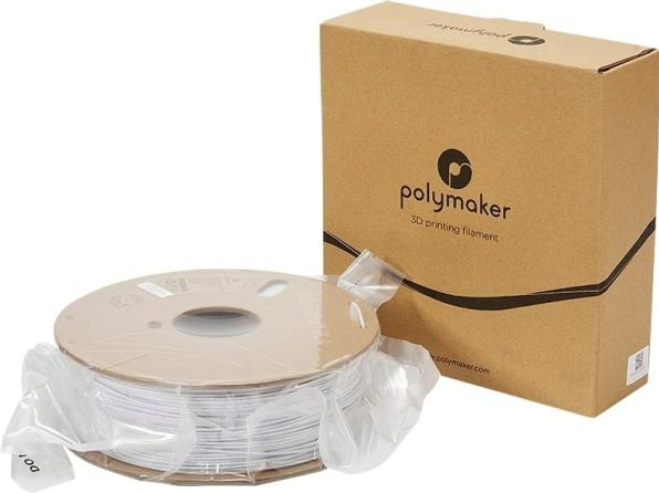 Image du produit Polymaker PolyTerra (PLA, 1.75 mm, 1000 g, Blanc)