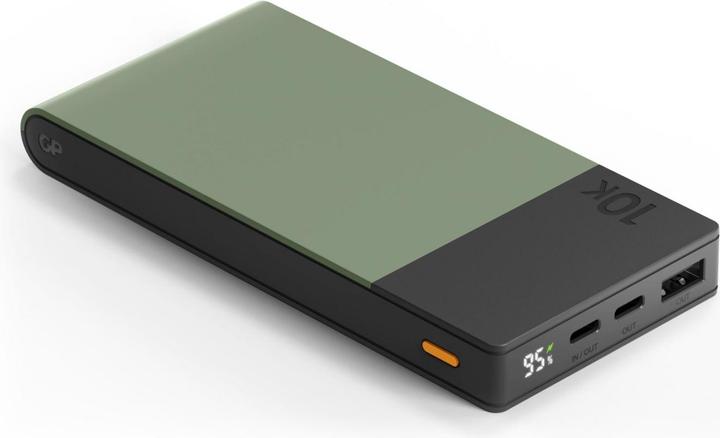 Image du produit GP Batteries GP PowerBank M2+ 10C 10000mAh 2xUSB-C/1xUSB-A vert Indicateur LED (10000 mAh, 22.50 W, 37 Wh)