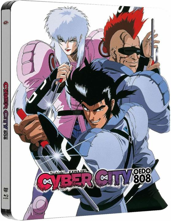 Produktbild Cyber City Oedo 808 - 3 OVAs - Steelbook - A4 Collector's Edition (DVD+Blu-ray) (Blu-ray)