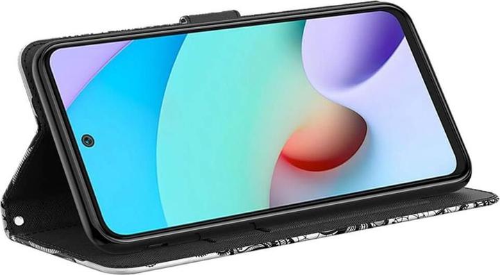 Produktbild Cover-Discount Xiaomi Redmi A2 / A1 - Etui Glitzer Effekt Blumen schwarz (Xiaomi Redmi A2, KXD A1)