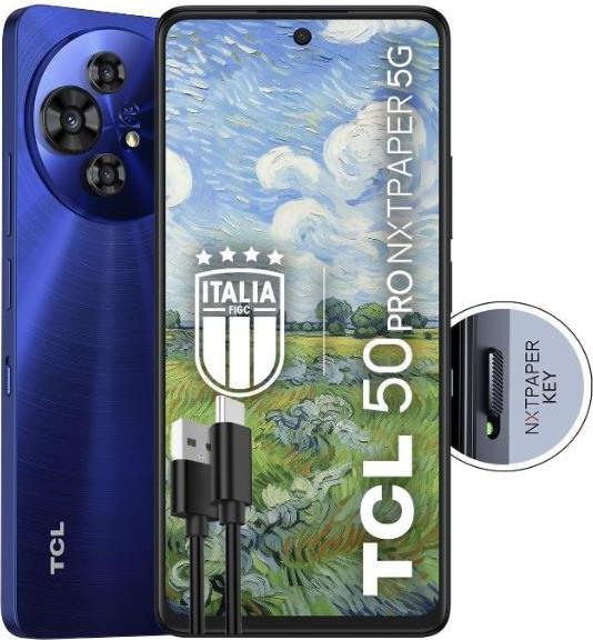 Image du produit TCL 50 Pro NxtPaper (512 Go, Midnight Blue, 6.80", Double SIM, 108 Mpx, 5G)