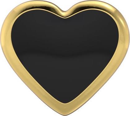 Image du produit Studex Sensitive Clous d'oreille Coeur Noir (Acier inoxydable)