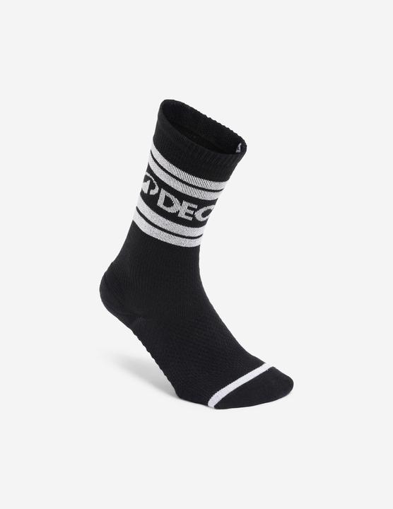 Decathlon Socken Mid 2er-Pack - schwarz/weiss (43, 46)