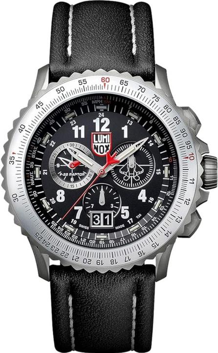 Luminox F-22 Raptor (Analoguhr, Chronograph, Taucheruhr, Swiss Made, 44 mm)