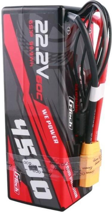 Produktbild Gens Ace G-Tech 4500mAh 6S1P 22.2V 60C HardCase RC car Lipo Battery 14 (22.20 V, 4500 mAh)