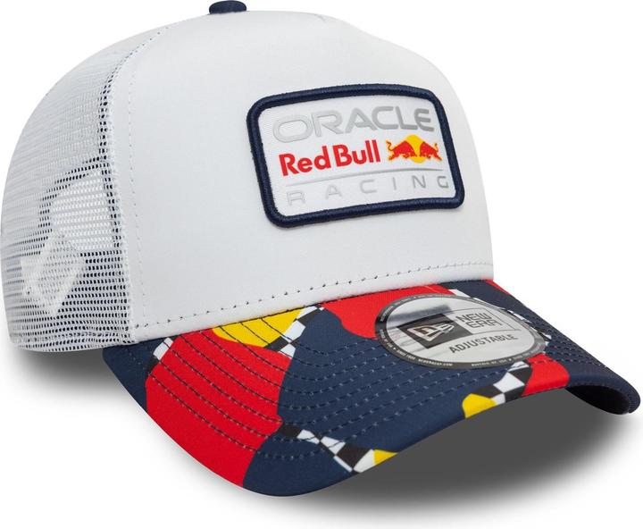 Actual product image New Era A-Frame Trucker Cap - ABSTRACT Red Bull Racing