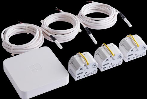 Actual product image Delta Dore Control package RF4890 connected 3 zones