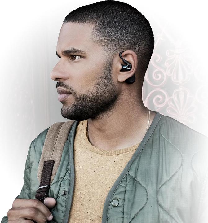 Actual product image Shure True Wireless Secure Fit Adapter Gen 2 (ANC, 8 h, Cable)