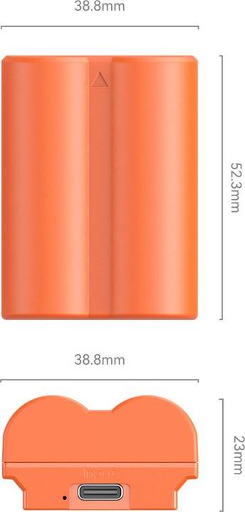 Produktbild SmallRig 4970 NP W235 USB C Rechargeable Camera Battery (Orange) (Kamera Akku)