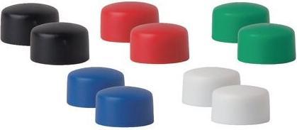 Niceday Magnete Farbig assortiert 1 cm 10 Stück (10 x)