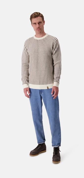 Actual product image Colours & Sons Jumper Roundneck Two Tone Intarsia (L)