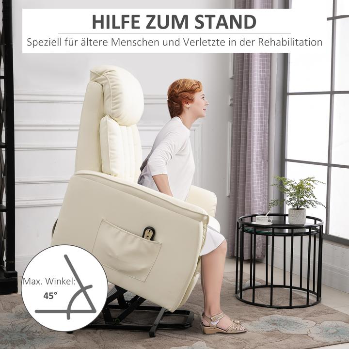 Produktbild Homcom Fernsehsessel mit Aufstehhilfe