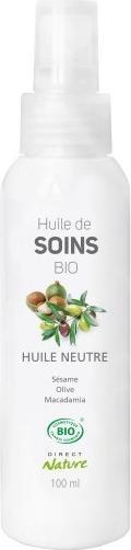 Image du produit Direct Nature Huile de soins Bio neutre 100 ml (Huile pour le corps, 100 ml)