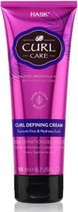 Produktbild Hask CURL CARE curl defining cream 198 ml (Haarwachs, 198 ml)