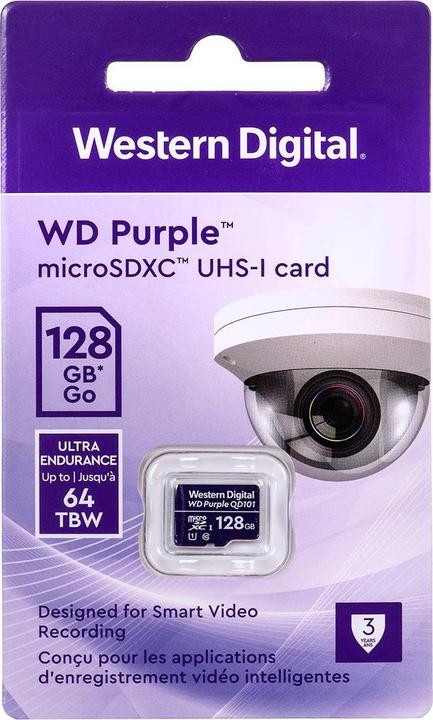 Immagine prodotto WD Viola QD101 (128 GB, microSDXC, U1, UHS-I)