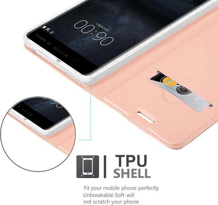 Image du produit Cadorabo Book Classy Style Cover (Nokia 6)