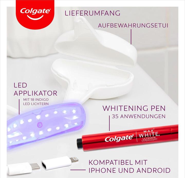 Immagine prodotto Colgate Kit sbiancante Max White Ultim (Luce LED)