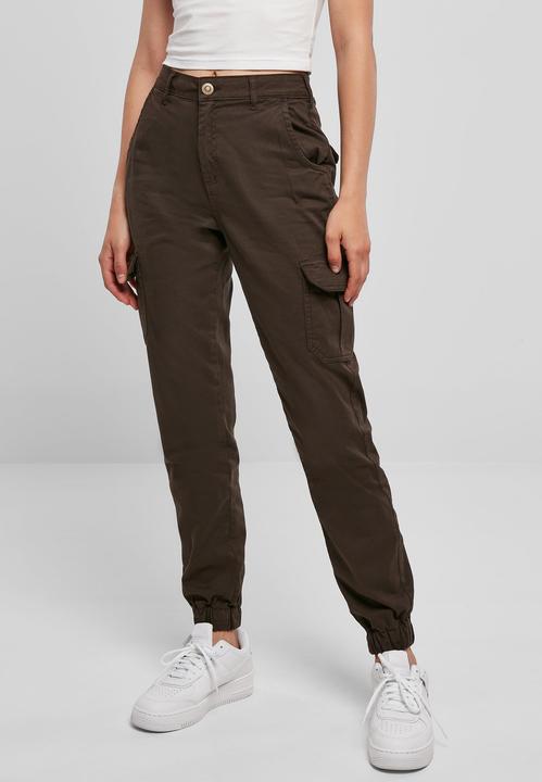 Actual product image Urban Classics Ladies High Waist Cargo Pants (34)