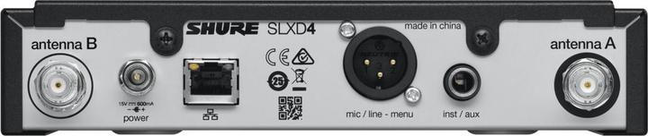 Productafbeelding Shure SLXD4E=-J53 - Odbiornik pojedynczy cyfrowy (562-606 MHz)